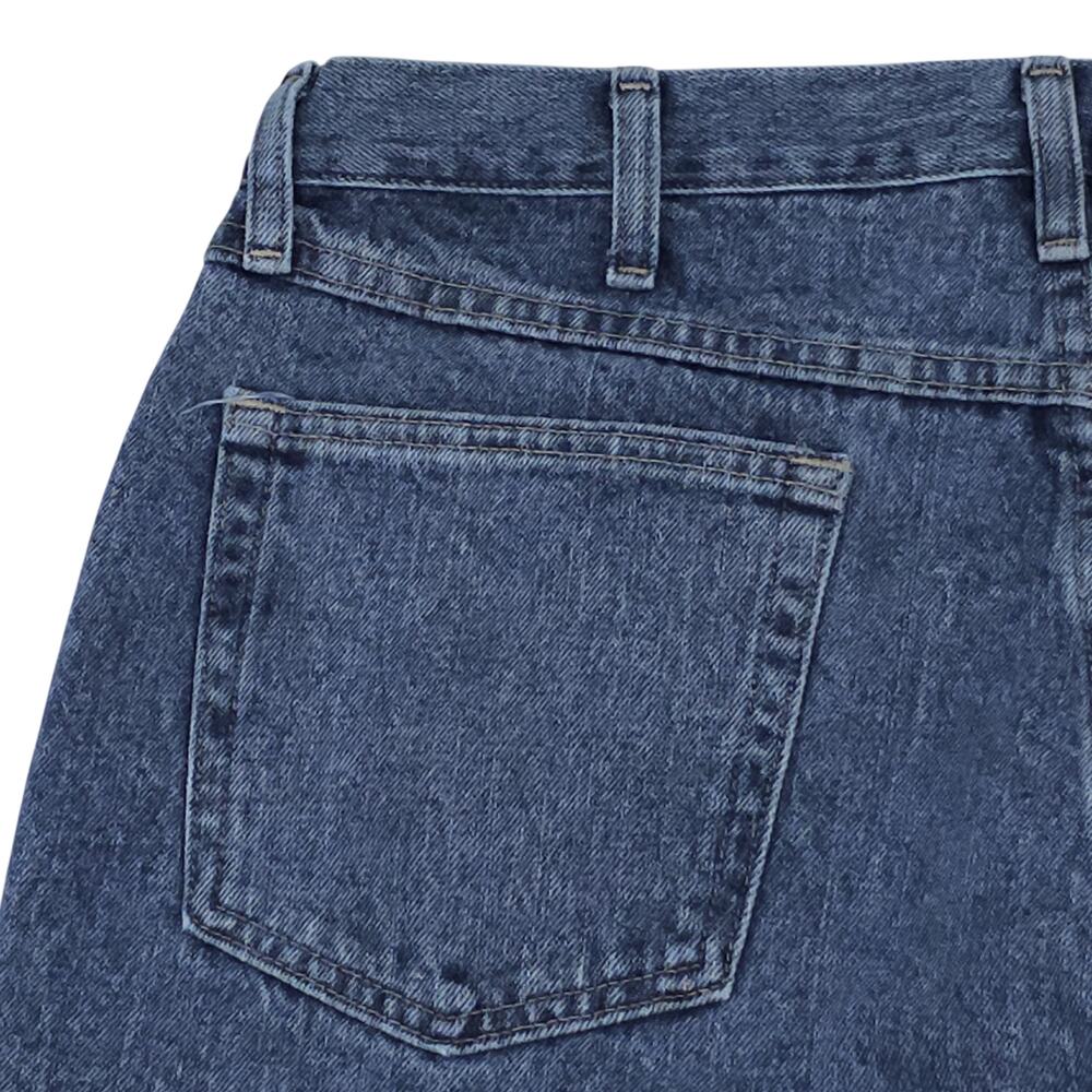Wrangler Jeans Mens 36x34 Blue Relaxed Fit Comfort Denim Mid Wash Baggy - Picture 9 of 12